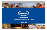 CIL Corporate Presentation - March08
