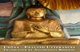 Udana - Exalted Utterances