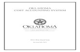 Oklahoma Cost Accounting System (OCAS) manual