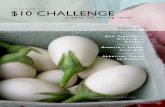 Ontario Table $10 Challenge ezine August 2012 issue