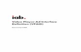 Video Player-Ad Interface Definition (VPAID)