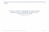 Cisco ASA Adaptive Security Appliance Single Sign-On