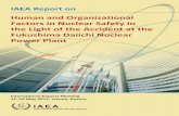 IAEA Report on Human and Organizational Factors in Nuclear ...