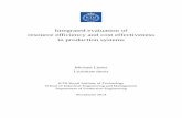 Integrated evaluation of resource efficiency and cost effectiveness in ...