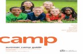 Summer Camp guide suitable for printing