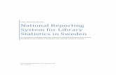 National Reporting System for Library Statistics in Sweden