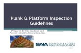 Plank & Platform Inspection Guidelines