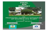PROPOSED CAPACITY EXPANSION OF KHURDA LPG PLANT