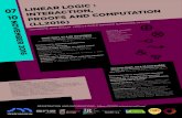 linear logic : interaction, proofs and computation (ll2016)