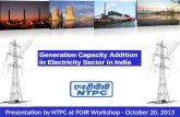 Generation Capacity Addition - foir-india.org
