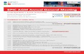 EPIC AGM Annual General Meeting