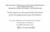 Techniques to Acoustically Monitor and Troubleshoot Gas-lift Wells