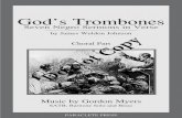God's Trombones—Seven Negro Sermons in Verse