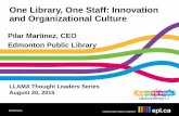 One Library, One Staff: Innovation and Organizational Culture