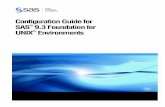 Configuration Guide--SAS® 9.3 Foundation for UNIX® Environments