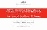 Civil Courts Structure Review: Interim Report by Lord Justice Briggs
