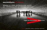 Make a real difference with an Accenture Strategy career