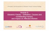 Module 6: Obstetric Fistula – Definition, Causes and Contributing ...