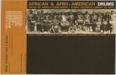 African and Afro-American Drums