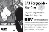 DAV Forget-Me- Not Day