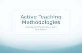 Active Teaching Methodologies