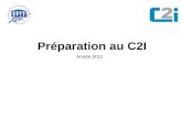 Préparation au C2I
