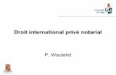 Droit international privé notarial - ORBi