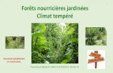 Forêts nourricières jardinées Climat tempéré