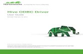 Hortonworks Hive ODBC Driver User Guide