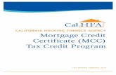 Mortgage Credit Certificate (MCC) Tax Credit Program