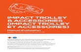 impact trolley & accessories (impact trolley et accessoires)