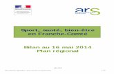 Bilan 2013 du plan régional Sport-Santé Bien-Etre