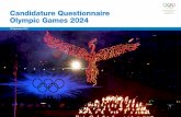 Candidature Questionnaire Olympic Games 2024