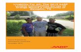 The 2015 AARP Livable Communities Survey of Orange Mound a