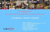 MEMORIA de ACTIVIDADES CULTURALES CURSO 2007-2008 ...