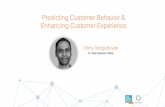 Data Science Popup Austin: Predicting Customer Behavior & Enhancing Customer Experience