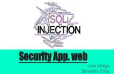 Web Security - OWASP - SQL injection & Cross Site Scripting XSS