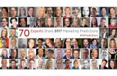 2017 Social Media & Content Marketing Predictions from 70 Marketing Leaders