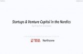 Startups and Venture Capital in the Nordics