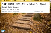 What's new on SAP HANA Smart Data Access