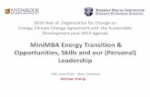 Executive Energy Transition Leadership Class-