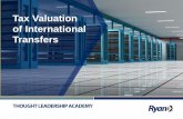 Tax Valuation of International Transfers