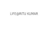 Life@Ritu Kumar