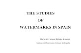 THE STUDIES OF WATERMARKS IN SPAIN