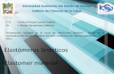 Materiales de impresión: Elastómeros Sintéticos