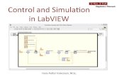 Control and Simula/on in LabVIEW