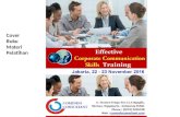 Kumpulan Cover Materi Pelatihan CORPORATE COMMUNICATION SKILLS_Training