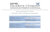 Anual Report 2010 CICESE-SPIE Student Chapter
