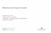 H2O World - Machine Learning at Comcast - Andrew Leamon & Chushi Ren