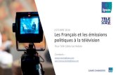 Les Français et les émissions politiques à la télévision